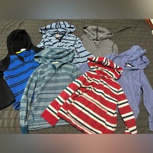 6 boys 4T pullovers.